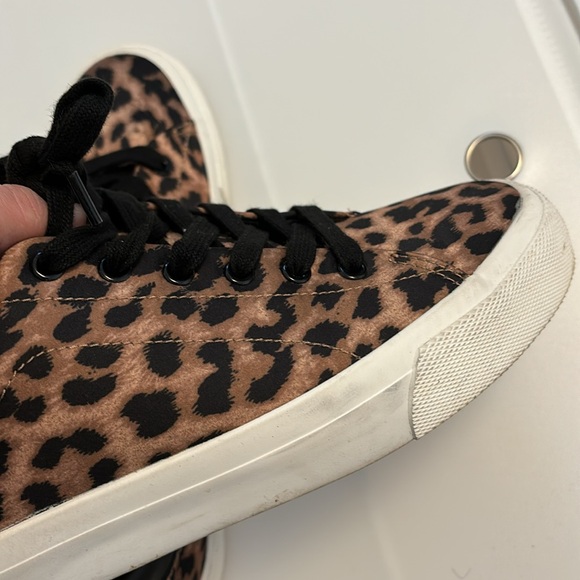Zara leopard print satin sneakers - Picture 7 of 7